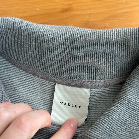 Varley Andale Sweat Grey Marl gray sweater xs - Picture 5 of 11